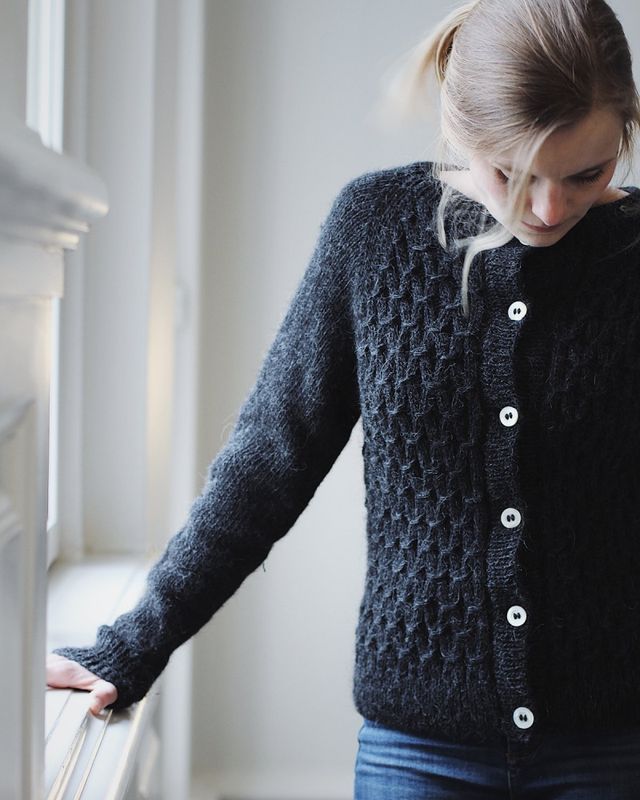 Klassisk Smock-Cardigan