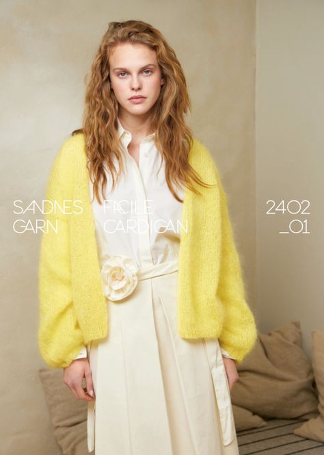 Hovedbilde 2402-1 Facile Cardigan (enkel tråd)