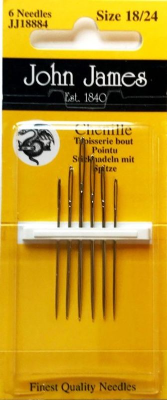 Broderinåler Chenille