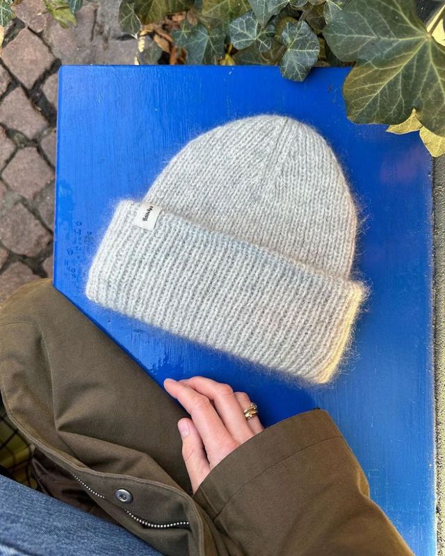PetiteKnit - brettet merkelapp
