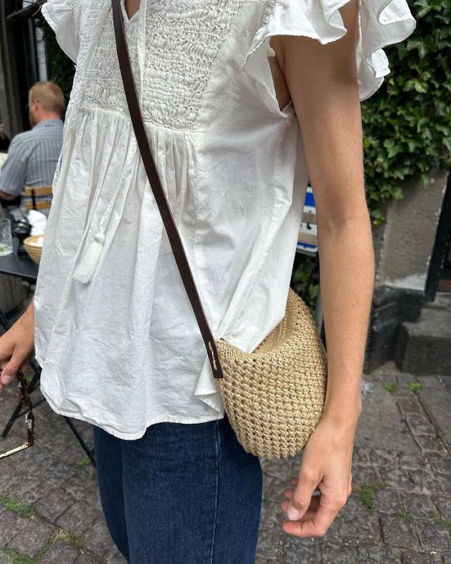 Lærreim til Florence Bag