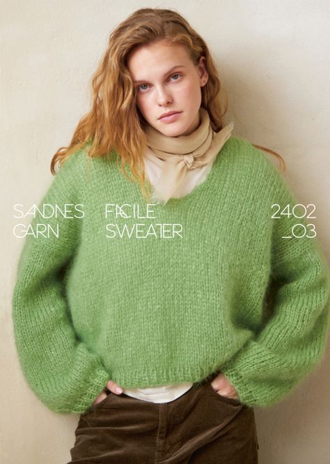 Hovedbilde 2402-3 Facile Sweater (dobbel tråd)
