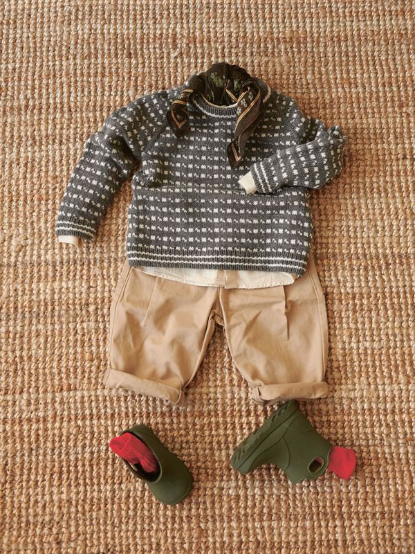 2512-3 Islender genser baby